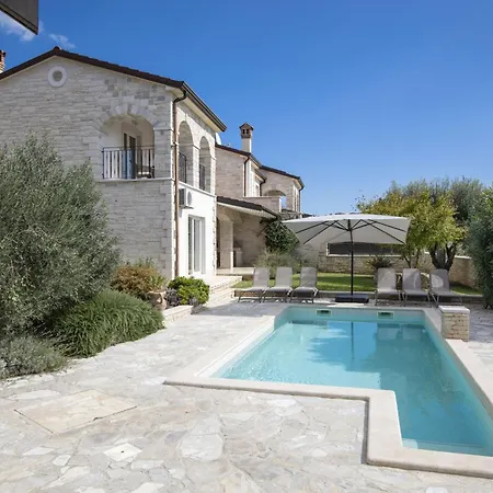 Mason With Heated Pool And Mini Wellness Rovinjsko Selo