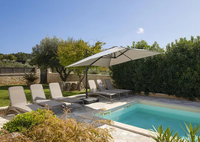 Mason With Heated Pool And Mini Wellness Villa Rovinjsko Selo