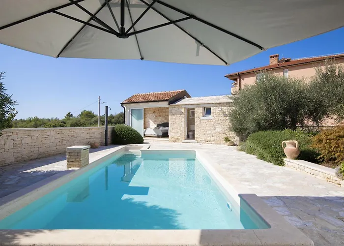 Mason With Heated Pool And Mini Wellness * Rovinjsko Selo